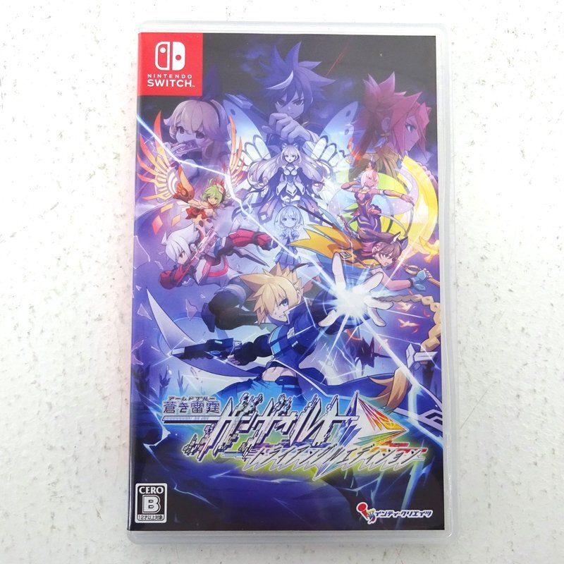 ★中古★Nintendo Switchソフト 蒼き雷霆 ガンヴォルト トライアングル エディション (ニンテンドースイッチ/任天堂/スイッチ)★【GM646】拍卖