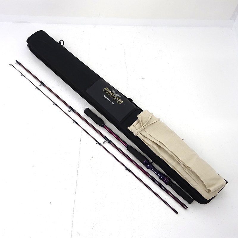 ★中古★ダイワ ハートランド リベラリスト 763M+RSB-23 ベイトロッド(DAIWA/HEARTLAND LIBERALIST/釣竿)★【FS083】拍卖