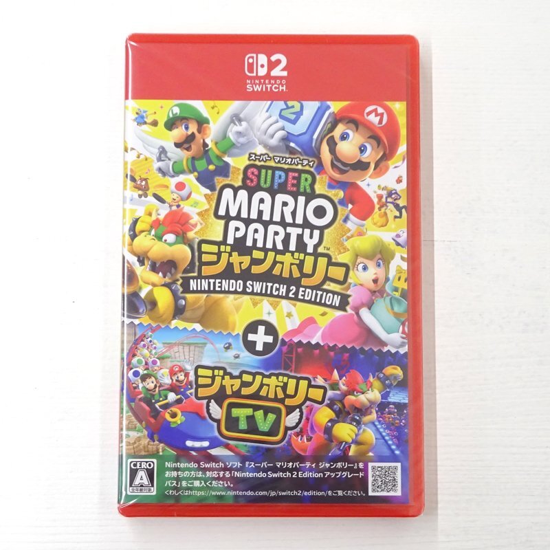 ★未開封★スーパー マリオパーティ ジャンボリー Nintendo Switch 2 Edition + ジャンボリーTV (Switch2/スイッチ2)★【GM622】拍卖