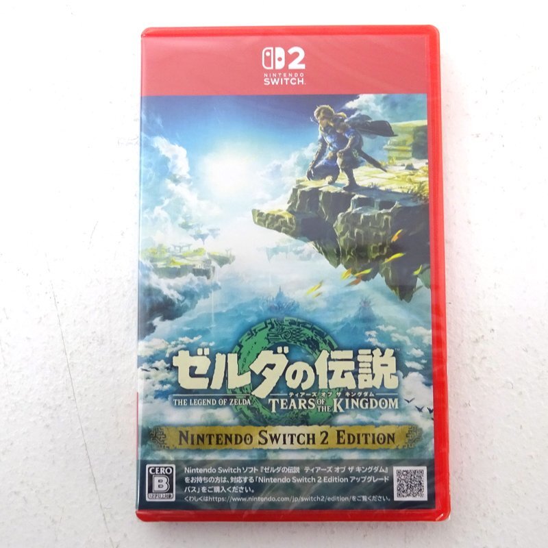 ★未開封★Nintendo Switch2ソフト ゼルダの伝説 ティアーズ オブ ザ キングダム Nintendo Switch 2 Edition (スイッチ2)★【GM622】拍卖