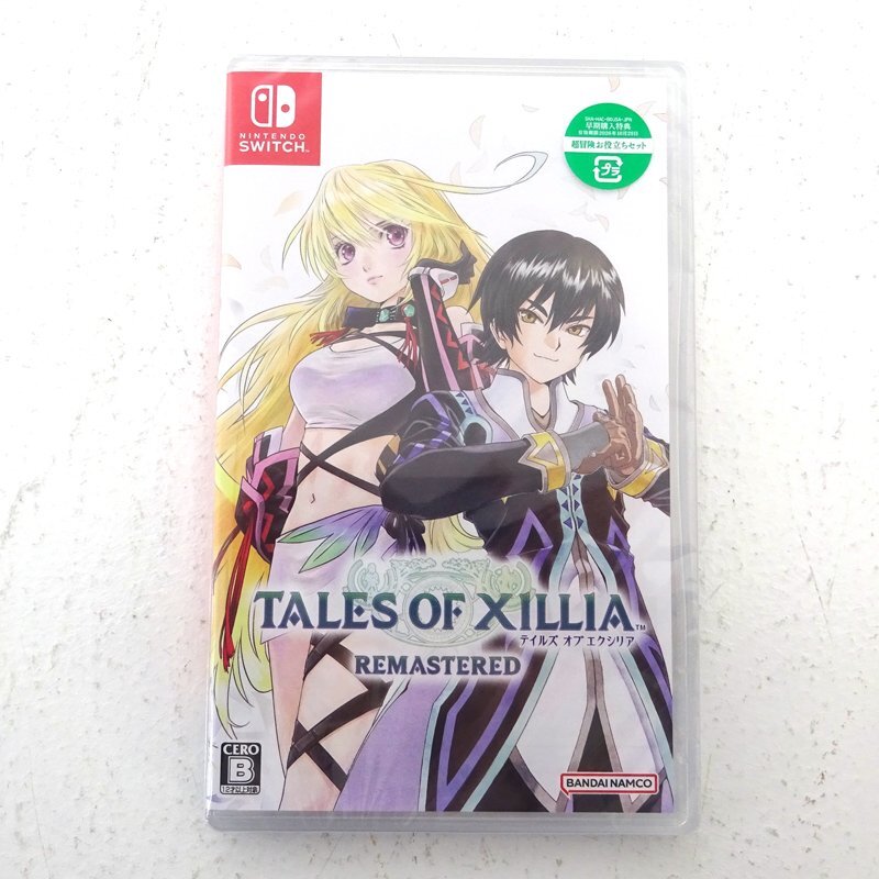 ★未開封★Nintendo Switchソフト テイルズ オブ エクシリア リマスター (ニンテンドー/スイッチソフト/任天堂) ★【GM646】拍卖