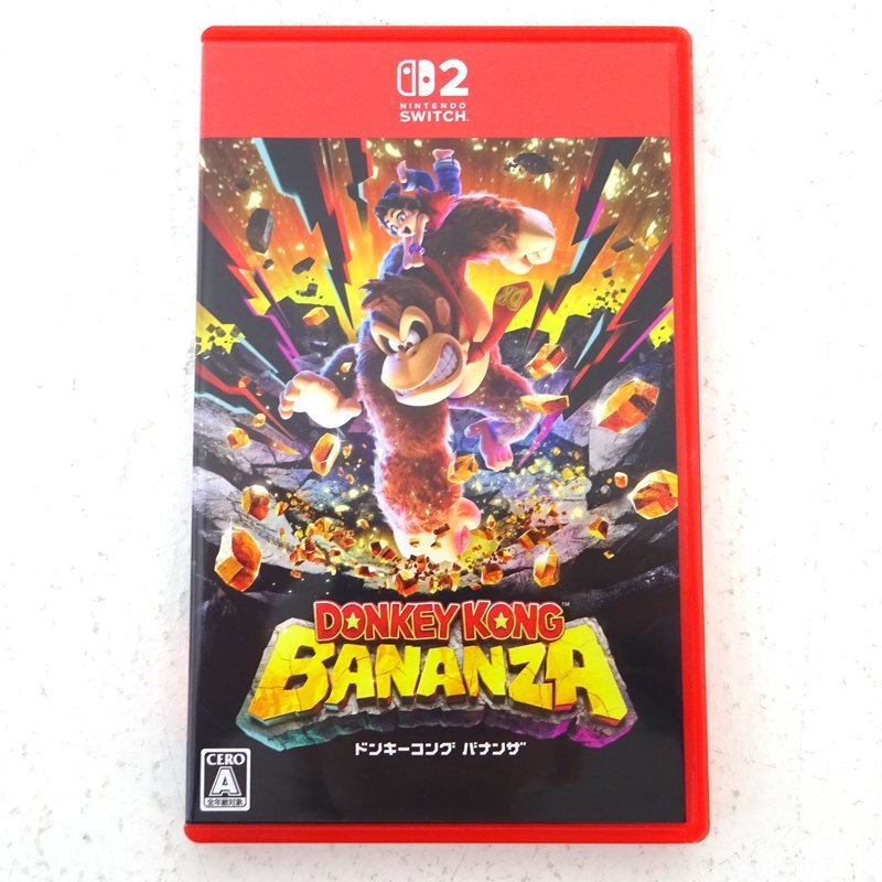 ★中古★【ケース非純正】Nintendo Switch2ソフト ドンキーコング バナンザ (スイッチ2/Switch2)★【GM622】拍卖
