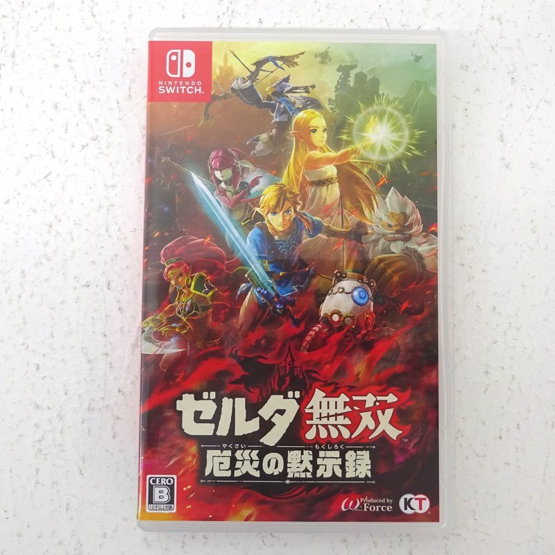 ★中古★Nintendo Switchソフト ゼルダ無双 厄災の黙示録 (ニンテンドースイッチ/任天堂/スイッチ)★【GM646】拍卖