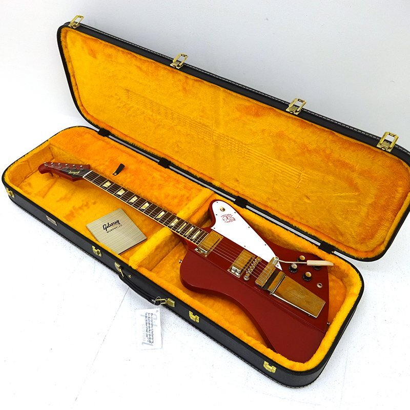 ★未使用★Gibson Custom Shop 1963 Firebird V With Maestro Vibrola Ember Red Ultra Light Aged ハードケース付属 ギブソン★【MU471】拍卖