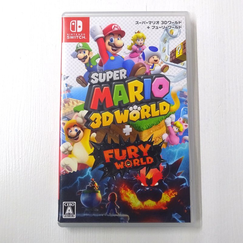 ★中古★Nintendo Switchソフト スーパーマリオ 3Dワールド + フューリーワールド (ニンテンドースイッチ/任天堂/スイッチ)★【GM646】拍卖