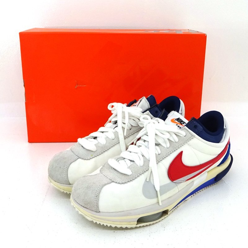 ★中古★NIKE×SACAI ZOOM CORTEZ SP 29.0cm US11 DQ0581-100 (ナイキ/カシナ/ズーム コルテッツ/スニーカー)★【AP126】拍卖