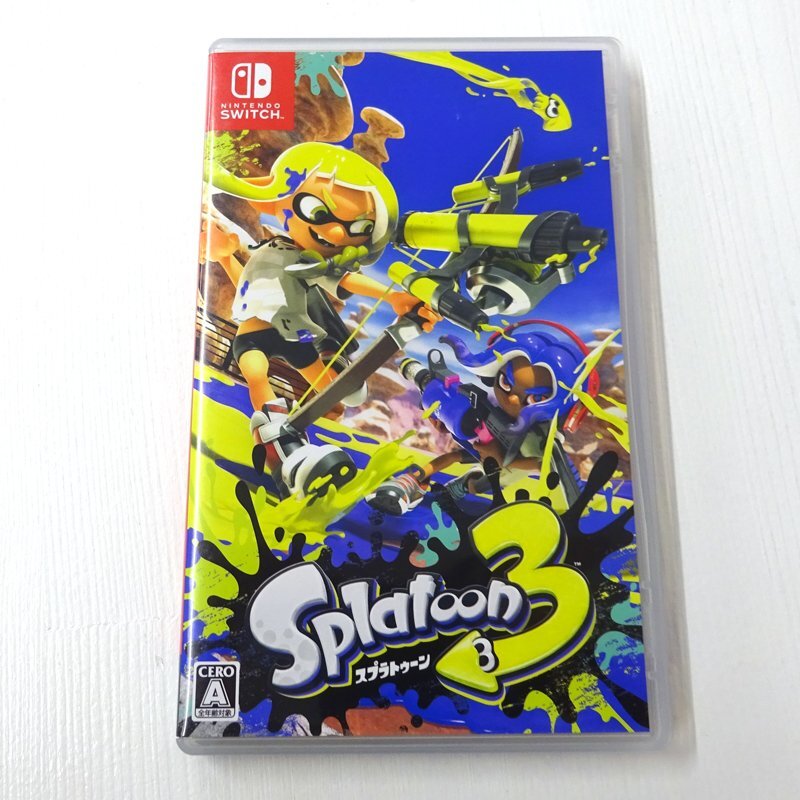 ★中古★Nintendo Switchソフト スプラトゥーン3 (ニンテンドー/スイッチ)★【GM646】拍卖