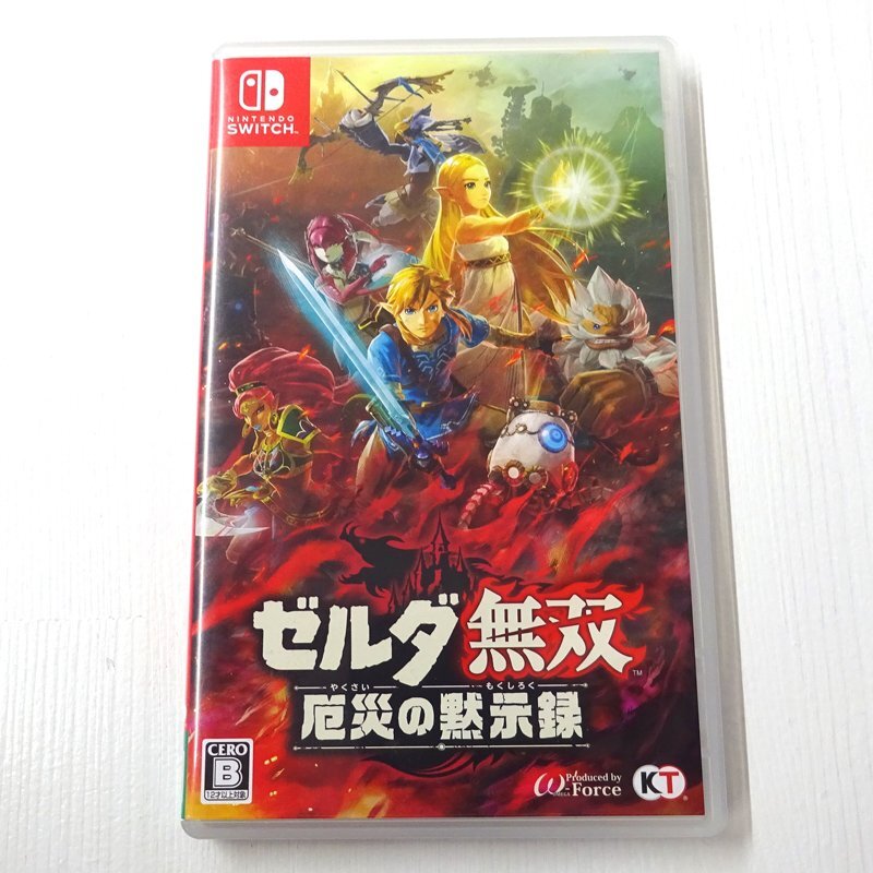 ★中古★Nintendo Switchソフト ゼルダ無双 厄災の黙示録 (ニンテンドースイッチ/任天堂/スイッチ)★【GM646】拍卖