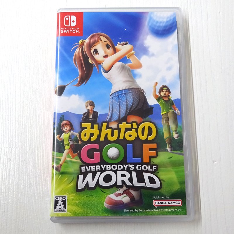 ★中古★Nintendo Switchソフト みんなのGOLF WORLD (ニンテンドースイッチ/任天堂/スイッチ)★【GM646】拍卖
