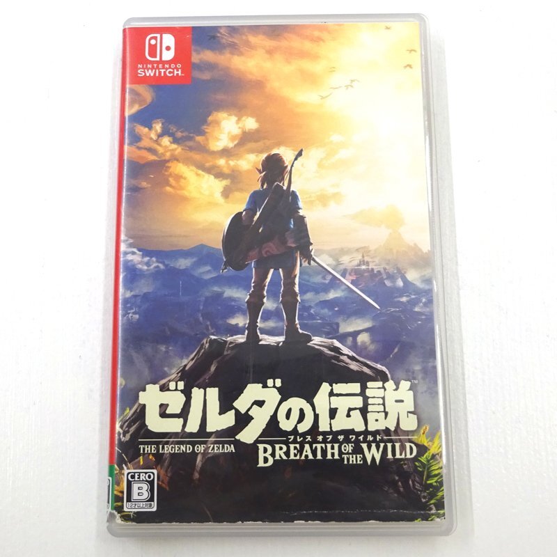 ★中古★Nintendo Switchソフト ゼルダの伝説 ブレス オブ ザ ワイルド (ニンテンドースイッチ/任天堂/スイッチ)★【GM646】拍卖