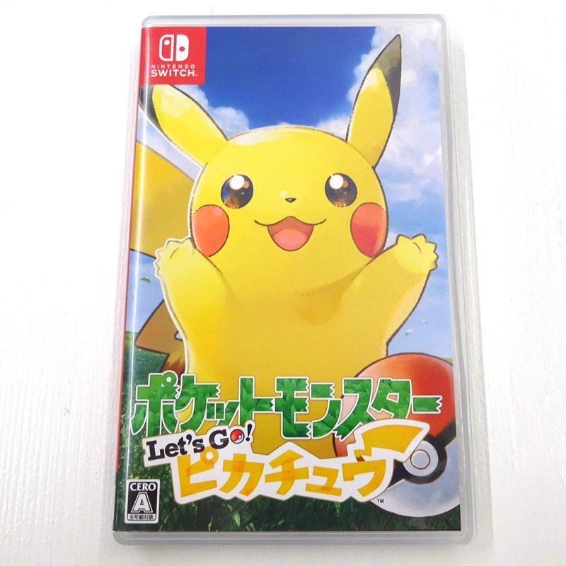 ★中古★Nintendo Switchソフト ポケットモンスター Let's Go! ピカチュウ (ニンテンドースイッチ/スイッチ)★【GM646】拍卖
