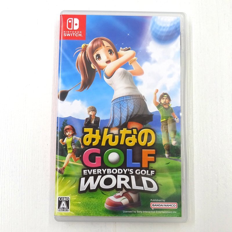 ★中古★Nintendo Switchソフト みんなのGOLF WORLD (ニンテンドースイッチ/任天堂/スイッチ)★【GM646】拍卖