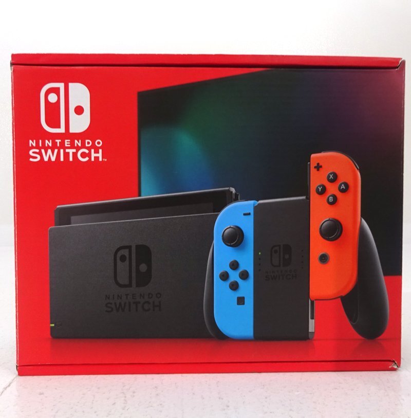 ★中古★Nintendo Switch Joy-Con(L) ネオンブルー/(R) ネオンレッド HAD-S-KABAH(ニンテンドースイッチ/任天堂)★【GM649】拍卖