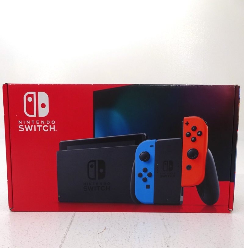 ★中古★Nintendo Switch 本体 Joy-Con(L)ネオンブルー/(R)ネオンレッド HAD-S-KABAA (ニンテンドースイッチ/任天堂)★【GM649】拍卖