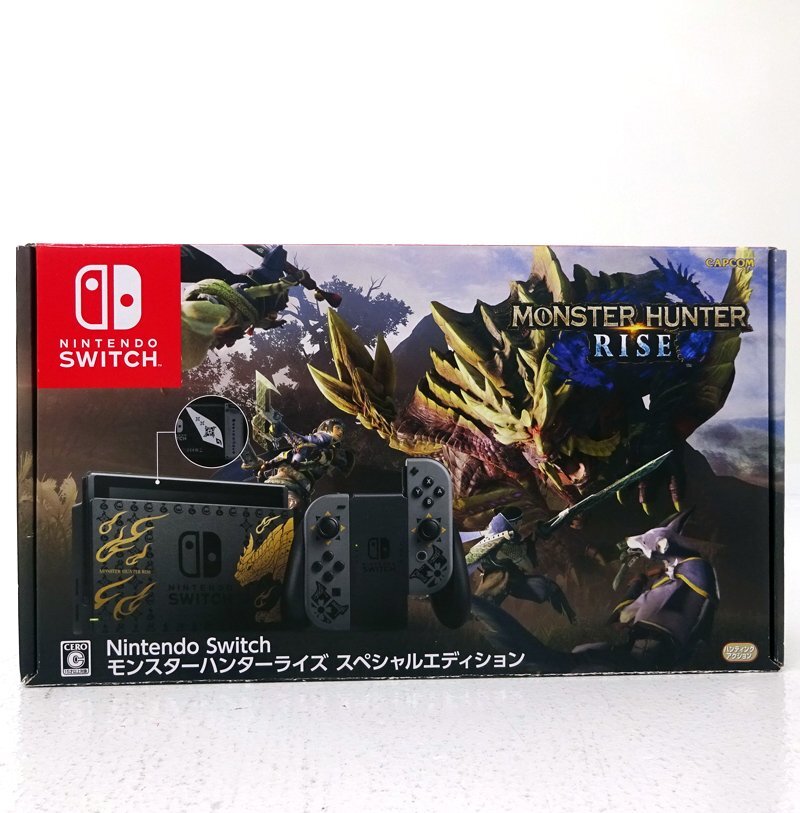 ★中古★Nintendo Switch モンスターハンターライズ スペシャルエディション HAD-S-KGAGL(スイッチ)★【GM649】拍卖