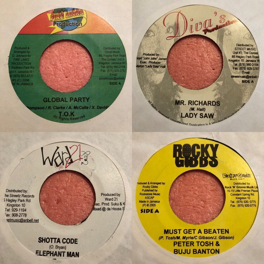 7” ジャマイカ盤 ダンスホールレゲエ 20枚セット 25 Dancehall Reggae / BUJU BANTON T.O.K VEGAS BEENIE MAN WARD 21 LADY SAW拍卖