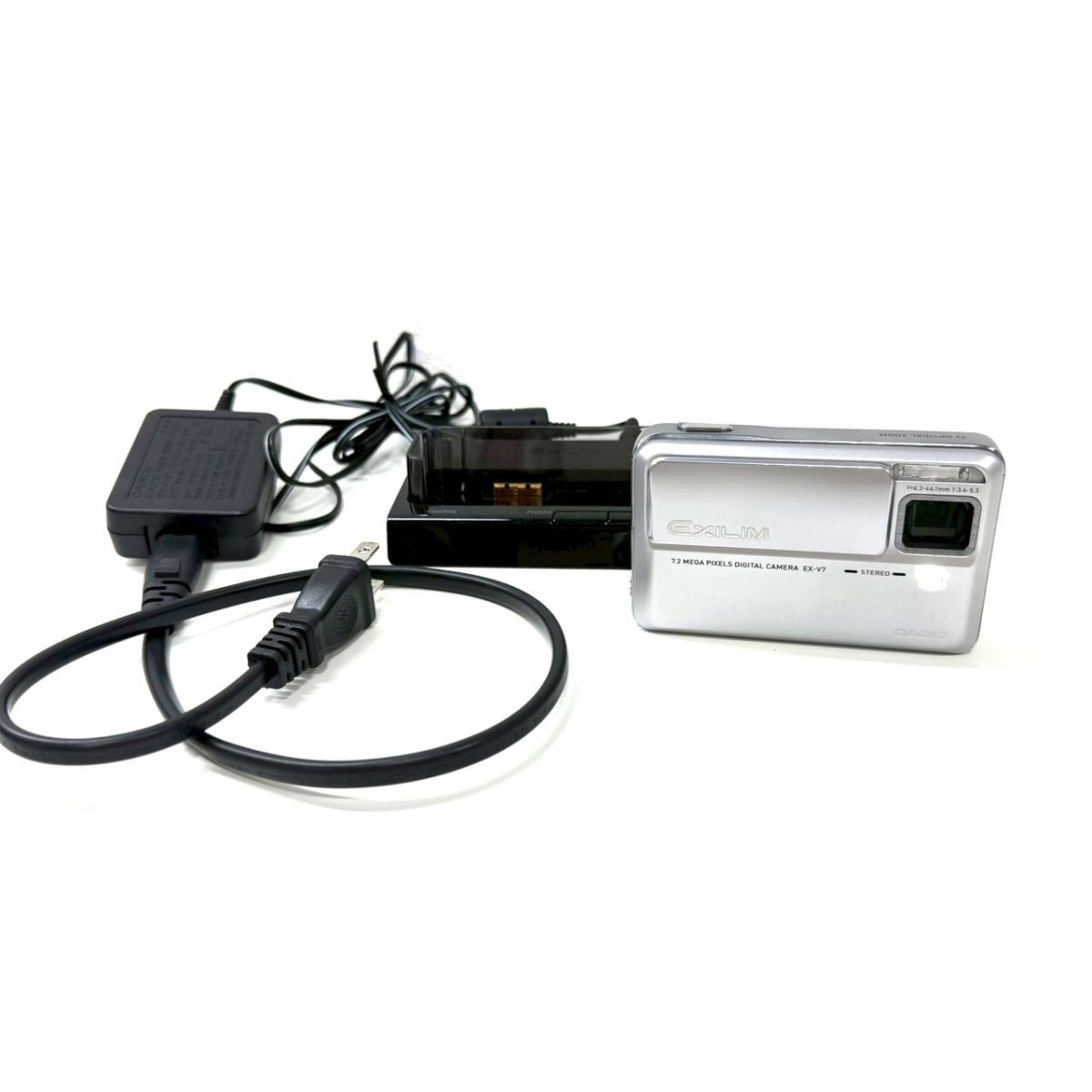 【通電確認済】CASIO カシオ EXILIM エクシリム EX-V7 コンパクトデジタルカメラ IT8TE41OCY97 A123拍卖