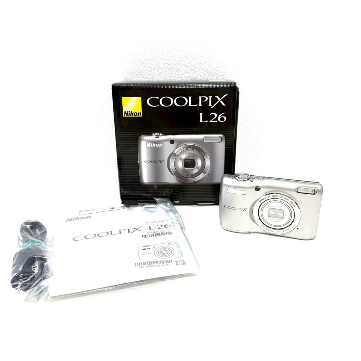 【動作未確認】Nikon ニコン COOLPIX クールピクス L26 コンパクトデジタルカメラ ITG7QXTZN0FG A0拍卖