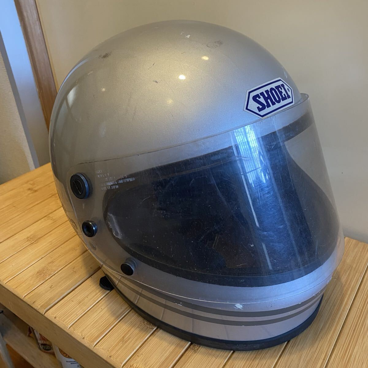 ショウエイ SHOEI フルフェイス ヘルメット ES-2 族ヘル 当時物 L サイズ拍卖