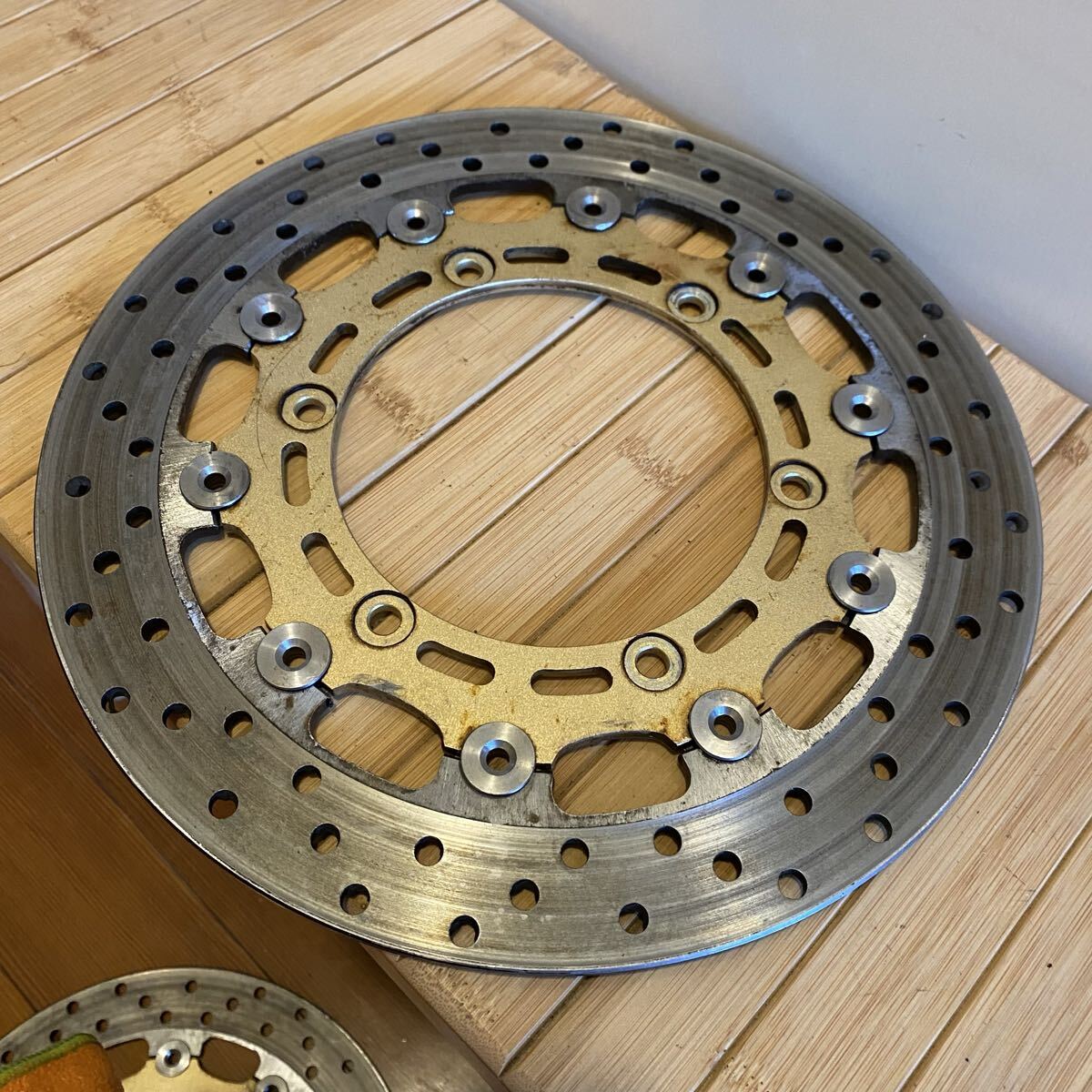 ヤマハ YAMAHA SR 400 フルフローティング 加工 フロント ブレーキ ディスク ローター 500拍卖