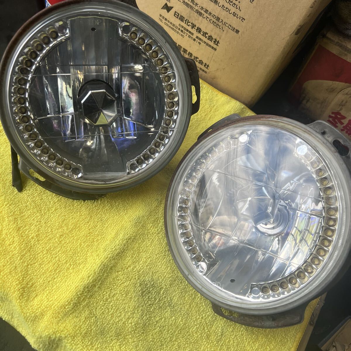 スズキ ジムニー ヘッド ライト ランプ H4 左 右 セットウインカー LED マルチ リフレクター JA 11 12 22 32 SJ 30 71 車検 SUZUKI jimny拍卖