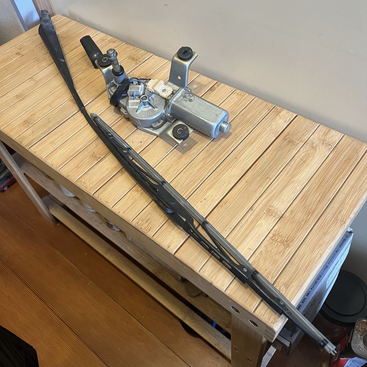 日産 フェアレディ Z 33 350 リア ワイパー ブレード モーター ASSY 3.5 前期 後期 UA CBA - Z33 34 NISSAN fairlady Z ST T genuine 純正拍卖