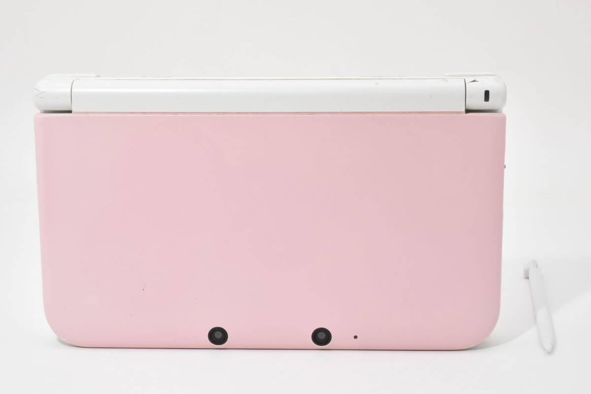 【訳アリ・動作品】ニンテンドー3DS LL ピンク×ホワイト 動作確認済 大画面で懐かしのあのゲームを堪能 大人もハマる使いやすい一台です拍卖