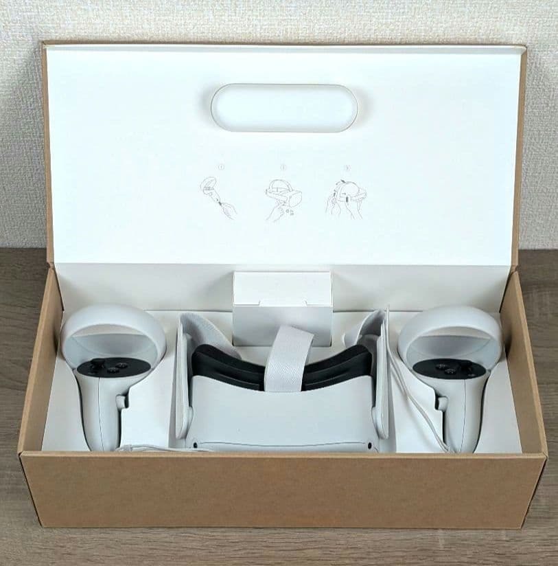 【美品】Meta Quest 2 Oculus Quest 2 64GB VR拍卖