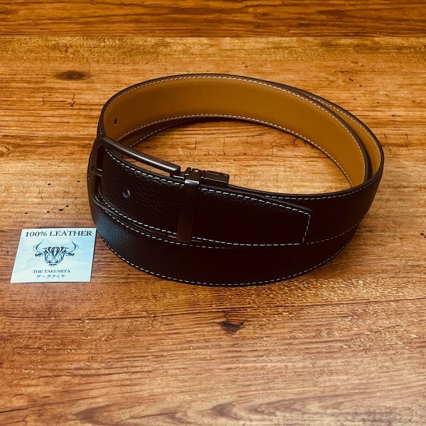 送料無料 牛革 調整可 イタリアンレザー フリーサイズ カジュアル メンズ ベルト ビジネス 紳士 スーツ 新品 本革 1円 一円拍卖