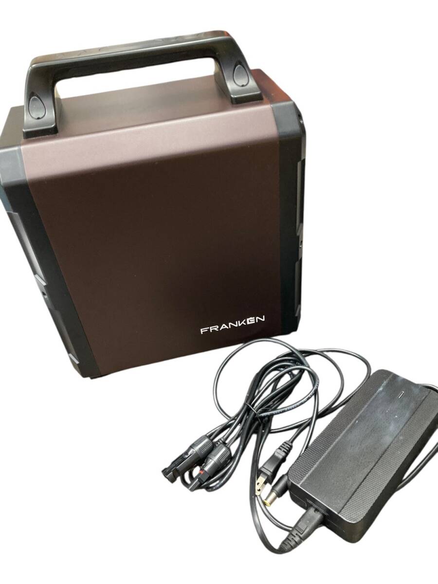 (O) FRANKEN EB120 ポータブル充電 1000w 通電確認済み 付属品付き 1円~拍卖