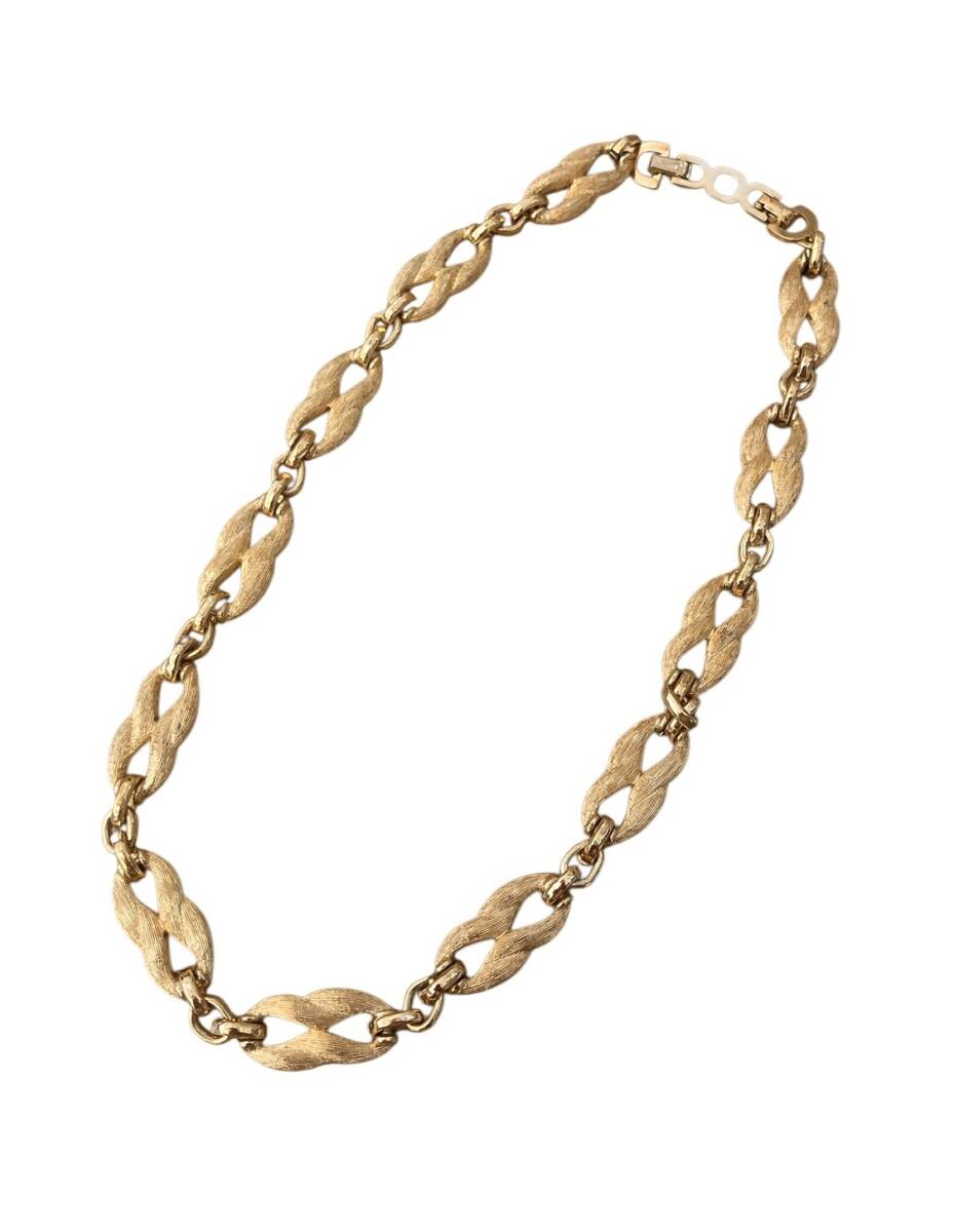 (M) クリスチャンディオール ChristianDior ネックレス ゴールドカラー ヴィンテージ 1円~拍卖