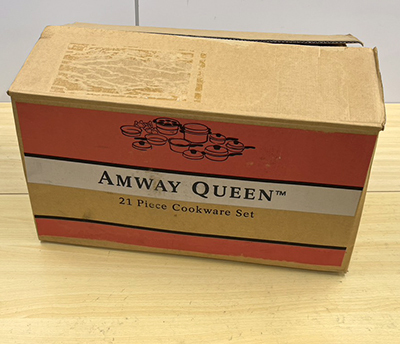 【小ソースパン欠品/未使用】 アムウェイ クィーン クックウェア 21ピースセット 現行タイプ お鍋 クイーン/21P拍卖