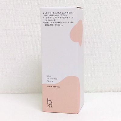 ビーリス(b.ris) エアリー カラーリングフォーム ダークブラウン 80g ヘアカラーフォームTE 泡染毛剤拍卖