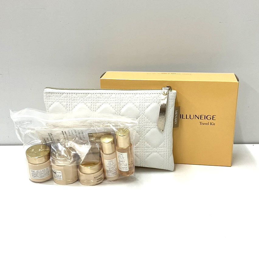 ★2個セット★非売品★メナード イルネージュトラベルキット (ウォッシングC・リフレッシュマッサージC・ローションC・ミルクC・クリームC)拍卖