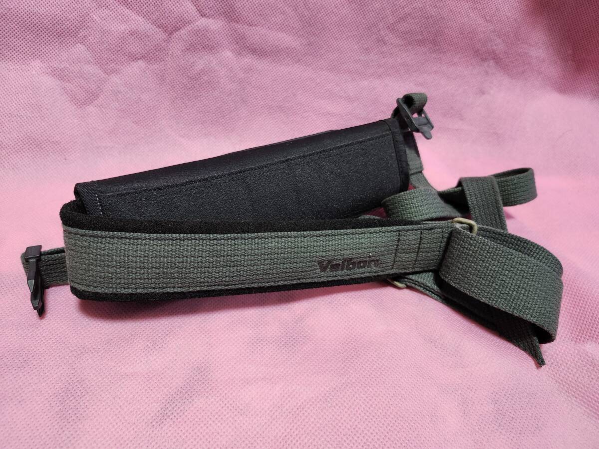 ベルボン中、大型三脚用ストラップ エツミの肩パット付きの中古良品拍卖