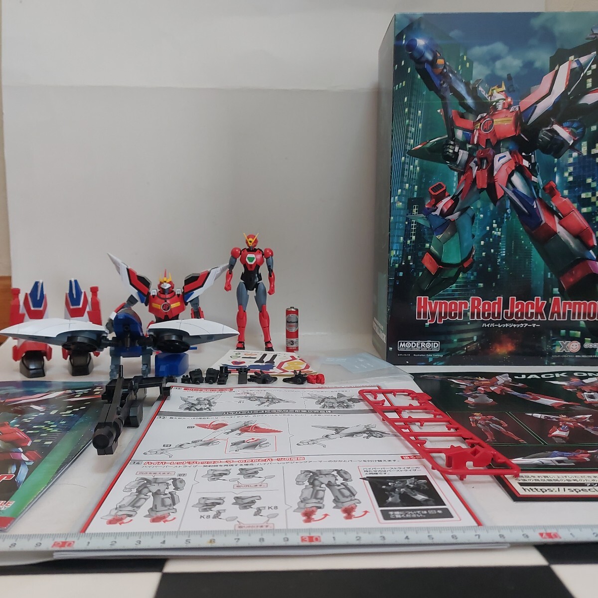 MODEROID モデロイド 機甲警察メタルジャック ハイパーレッドジャックアーマー グッドスマイルカンパニー拍卖