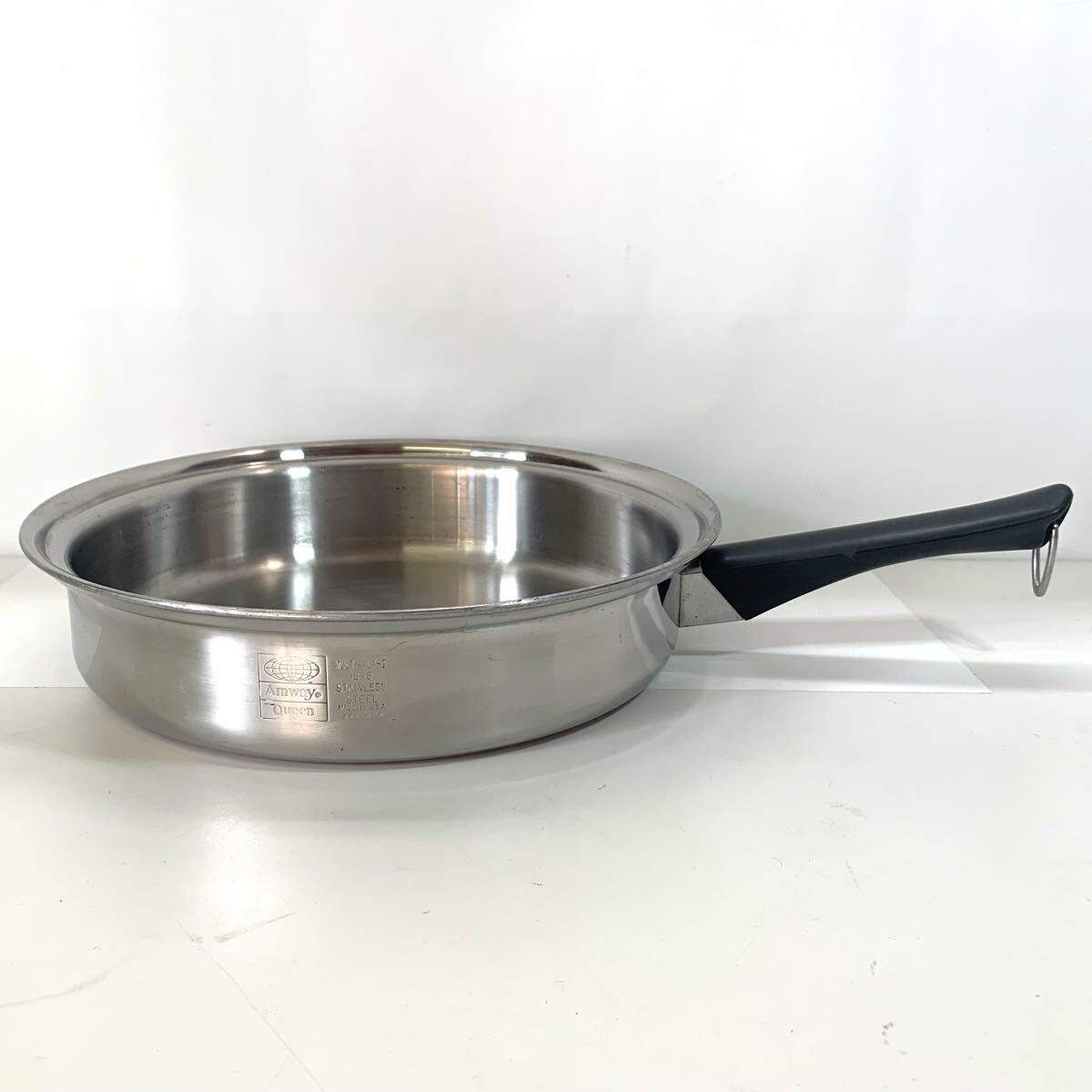 Amway Queen アムウェイ クイーン 18/8 STAINLESS ステンレス フライパン USA製 調理器具拍卖