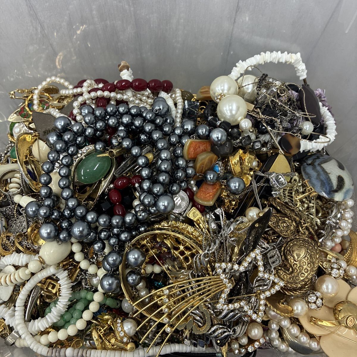 【再出品】イミテーションアクセサリー 5kg まとめ売り 大量セット⑥拍卖