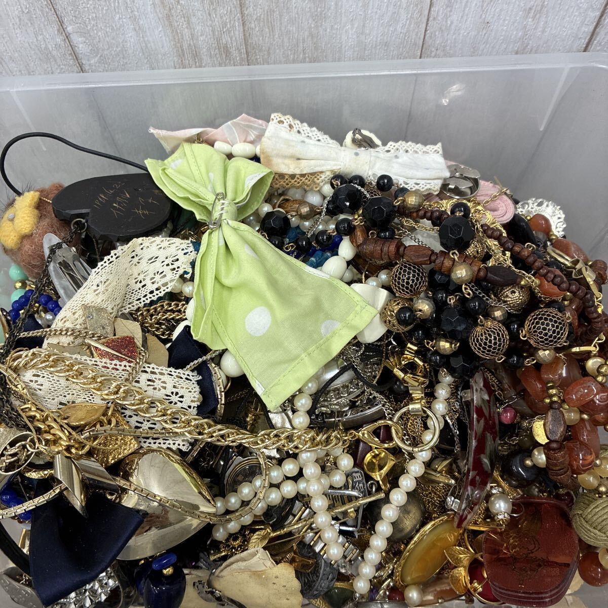 【再出品】イミテーションアクセサリー 5kg まとめ売り大量セット⑳拍卖