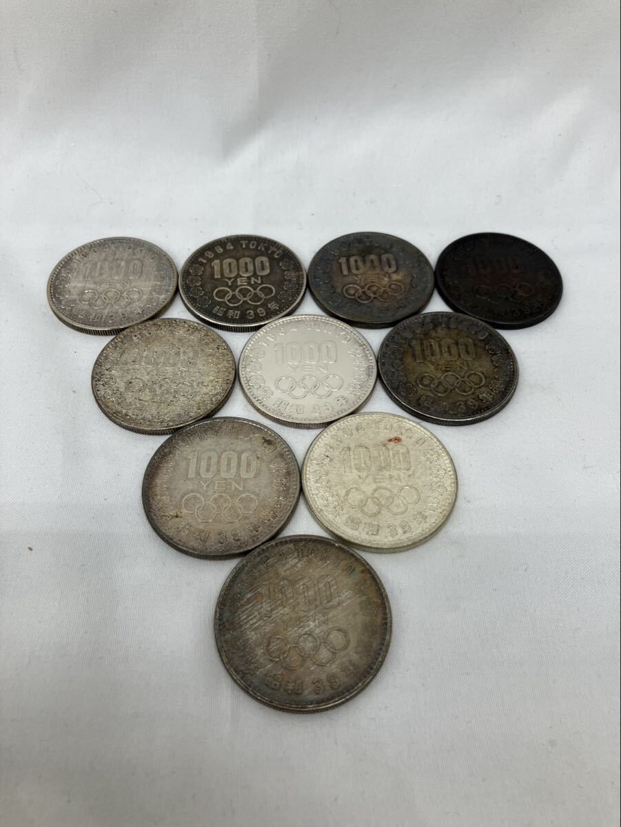 【額面10,000円】千円銀貨①東京オリンピック 記念硬貨 東京五輪 拍卖