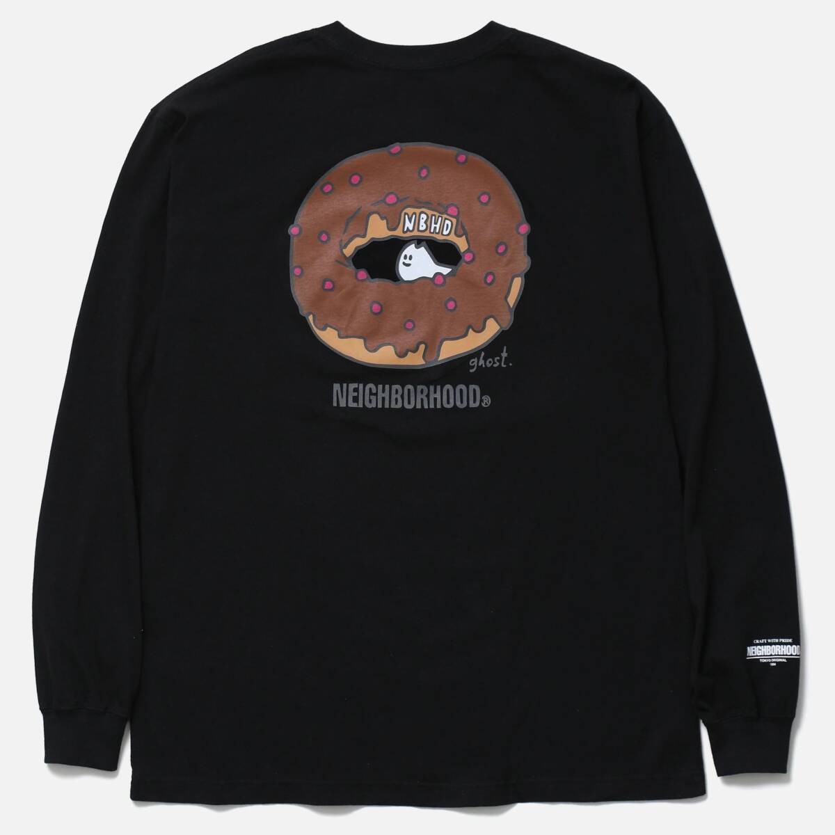 25AW 新作 Lサイズ ブラック NH . TEE LS-10 ネイバーフッド NEIGHBORHOOD 252PCNH-LT10拍卖