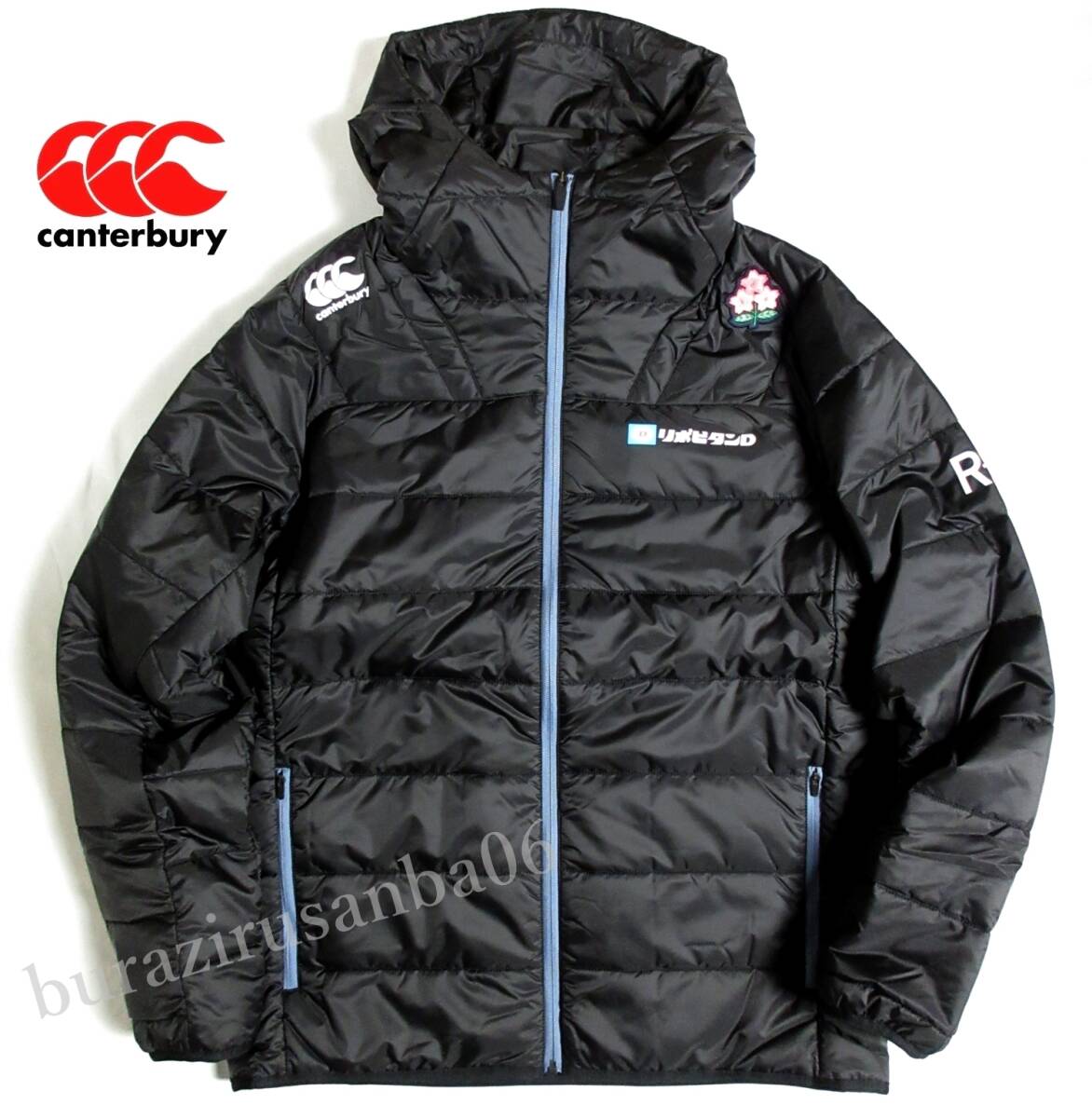 メンズ 5L 未使用 定価42900円 canterburyカンタベリー ラグビー日本代表モデル 中綿ジャケット 高性能 防寒 JAPAN WARMER JACKET R74065JP拍卖