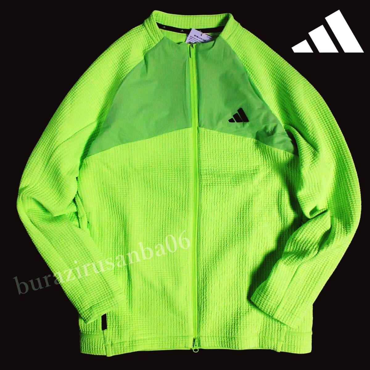 メンズ 2XL 未使用 定価13,200円 adidas GOLF 秋冬 保温素材 アディダス ゴルフ COLD. RDY バックグラフィック ジャケット アウター IT6901拍卖