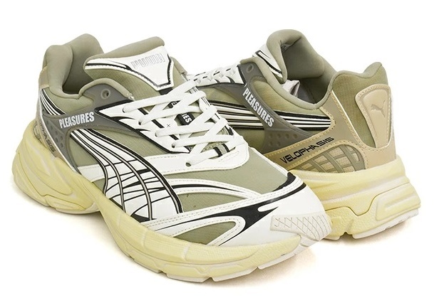 定価20900円 新品正規品 プーマX"PLEASURES" 限定コラボモデル プーマ プーマ ベロファシス オーバーダイ プレジャーズ 27㎝拍卖