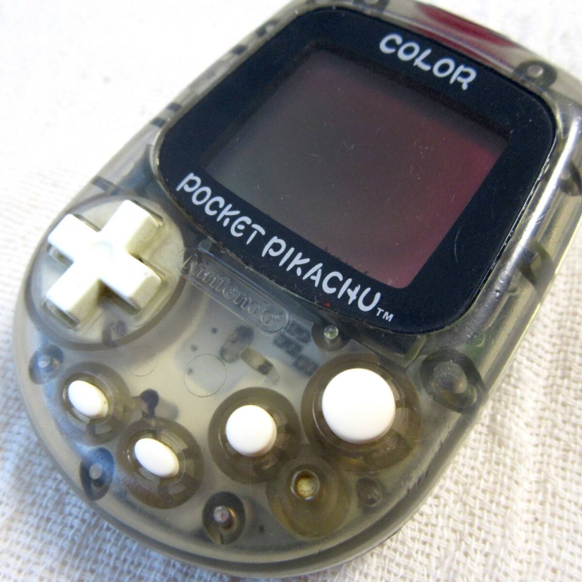 任天堂【ポケット ピカチュウ カラー】MPG-002/POCKET PIKACHU COLOR/歩数計 Nintendo ポケモン ポケットモンスター 携帯ペット クリア拍卖