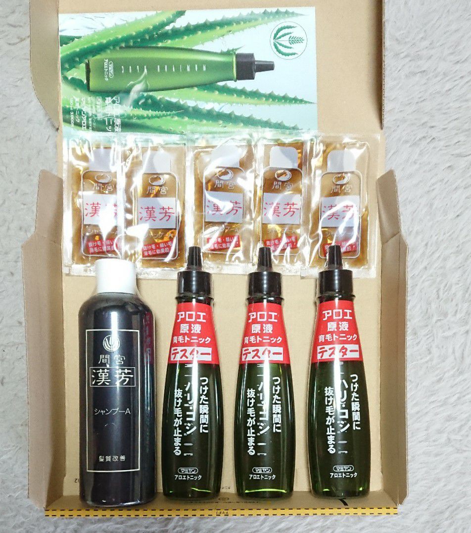 マミヤンアロエ トニック マミヤンアロエ薬用トニック アロエトニック テスター 間宮 漢方シャンプー セット拍卖