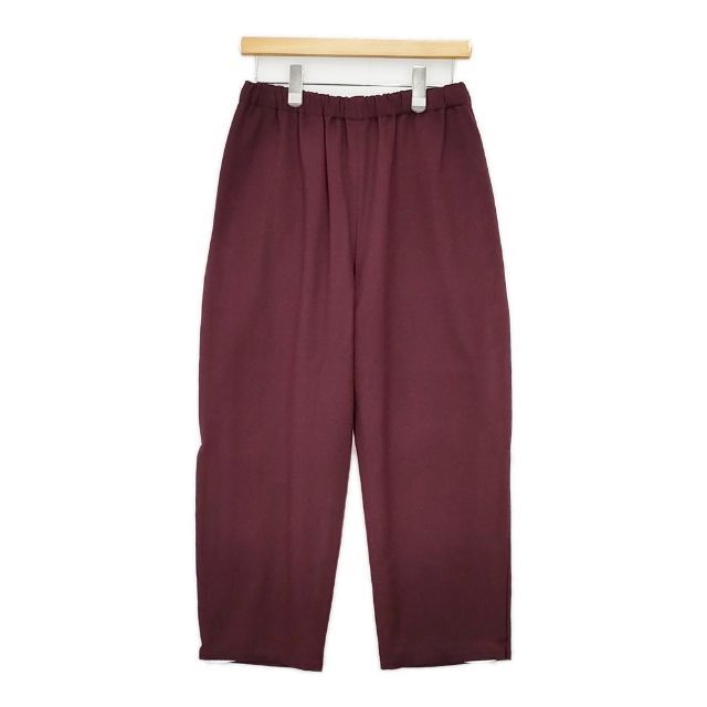 sawa takai ウール イージー パンツ ワインレッド サワタカイ 5-1019T 260487拍卖