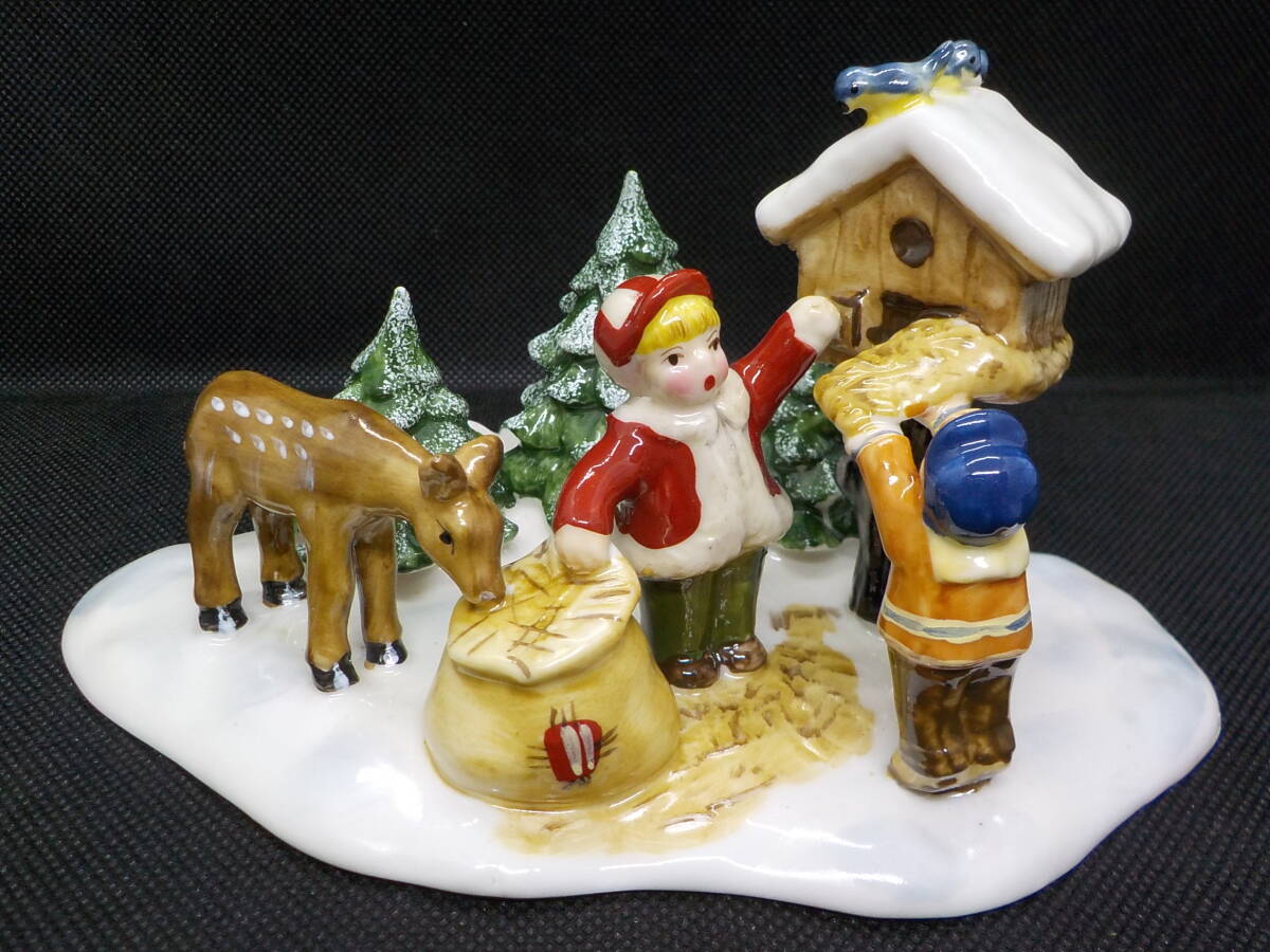 ★未使用★ビレロイ&ボッホ★Villeroy&Boch★クリスマストイズ★キャンドルホルダー★サンタクロース★拍卖