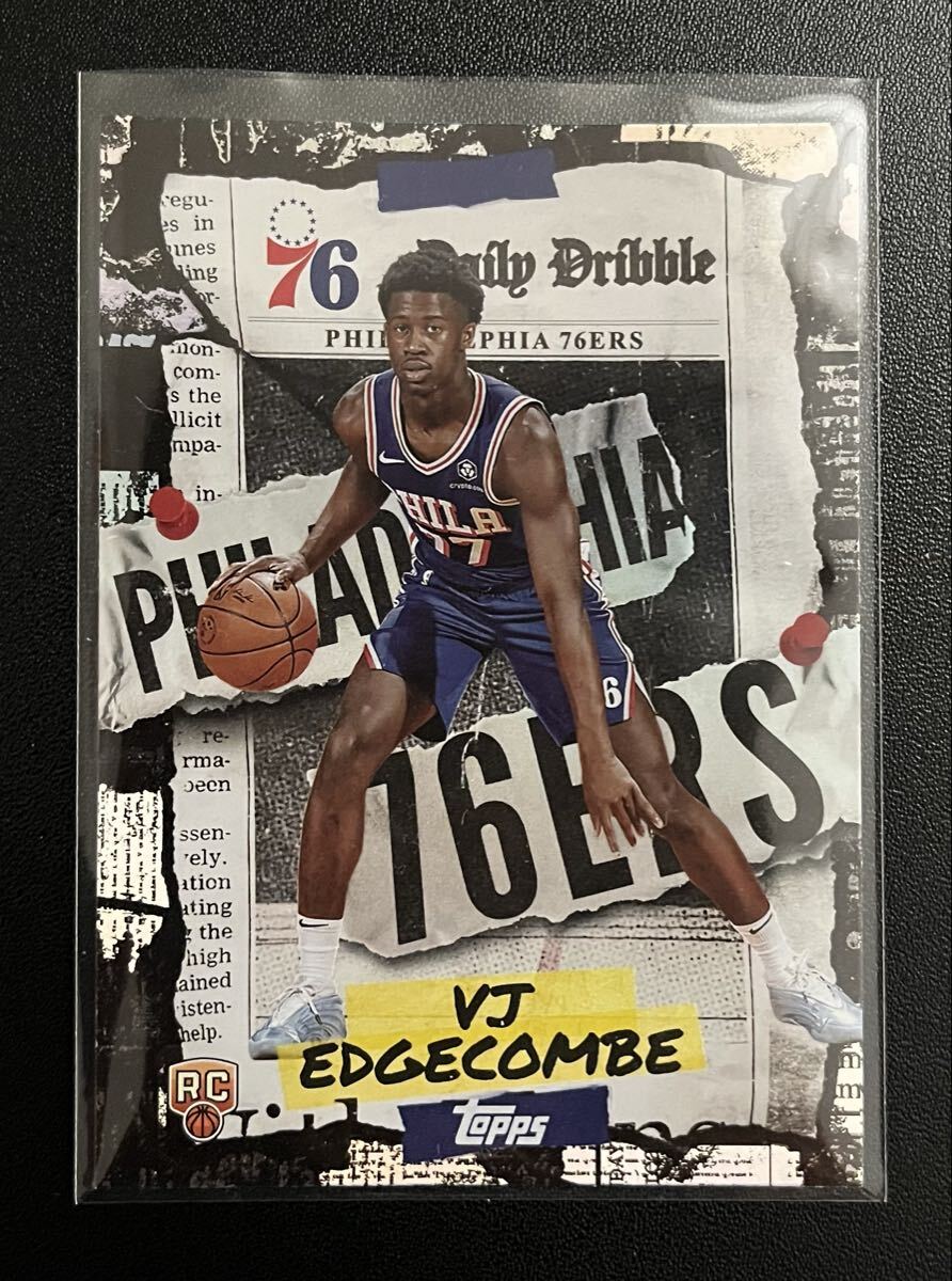 【新人王候補】VJ Edgecombe VL エッジコム ルーキー デイリー ドリブル DD-33 Topps 2025/2026 レアヒット RC拍卖