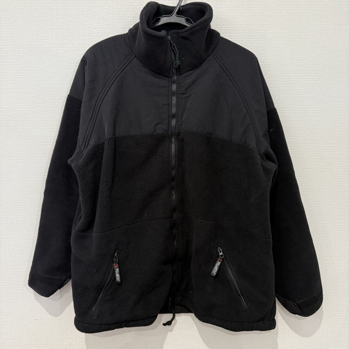 OYF698 米軍放出品 ECWCS GEN2 LEVEL3 PECKHAM POLARTEC フリースジャケット ブラック Large アメリカ軍 海兵隊 アウター ミリタリー army拍卖